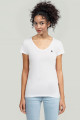 Lot de 2 t-shirts slim blancs