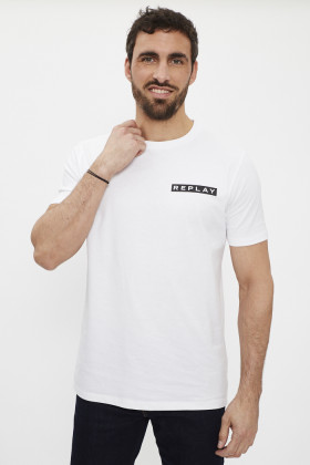 T-shirt manches courtes blanc