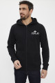 Hoodie zippé noir