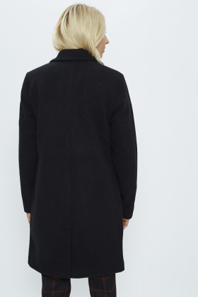 Manteau caban noir