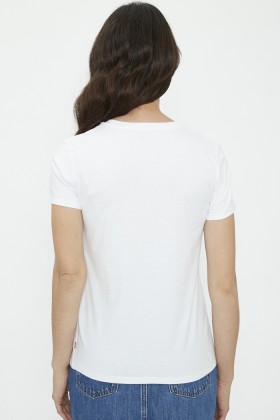 T-shirt blanc 