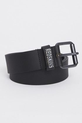 Ceinture en cuir noir modèle Redair Redskins