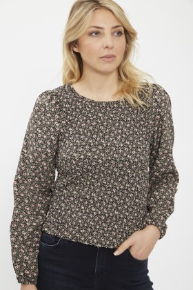 Blouse fleurie