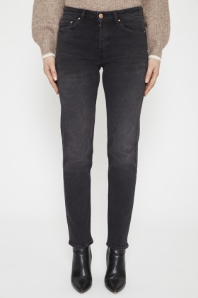 Jeans droit gris