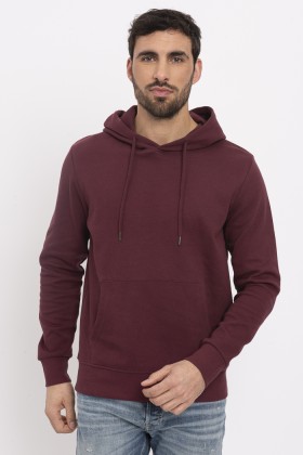 Sweat bordeaux 