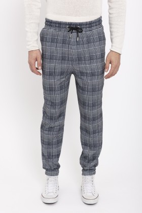 Pantalon à carreaux