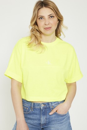 T-shirt jaune fluo