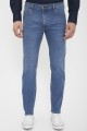 Jeans slim rider bleu délavé Lee