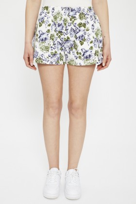 Short fleuri