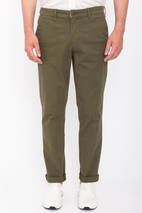 Pantalon chino kaki