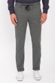 Pantalon gris lignés