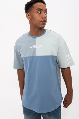 T-shirt bleu