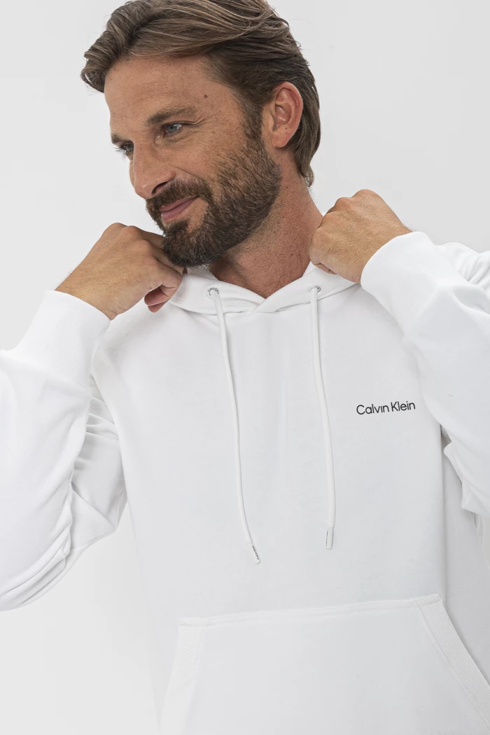 CALVIN KLEIN: Pull homme - Blanc  Pull Calvin Klein K10K110420 en