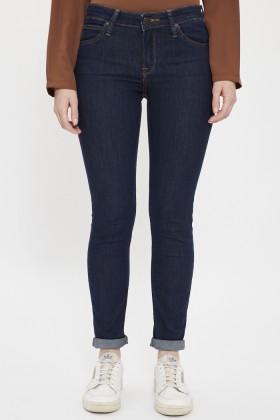 Jeans scarlett skinny bleu denim femme