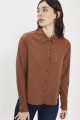 Chemise marron