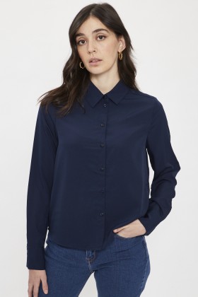 Chemise bleu marine