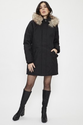 Parka à capuche