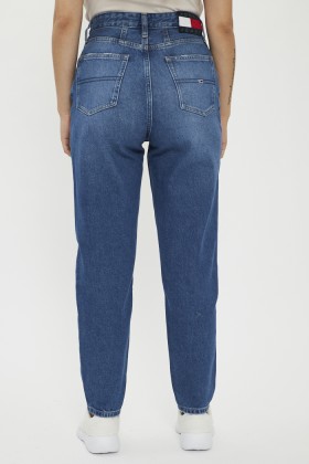 Jeans MOM délavé