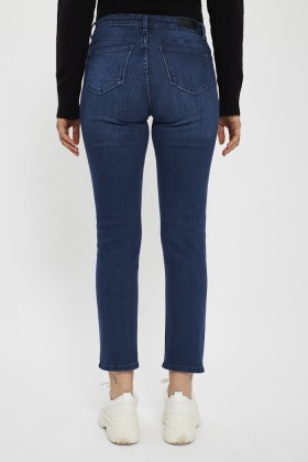 Jeans slim bleu