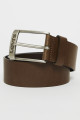 Ceinture en cuir marron