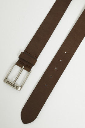 Ceinture en cuir marron