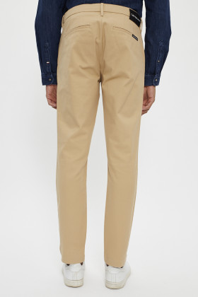 Pantalon chino beige