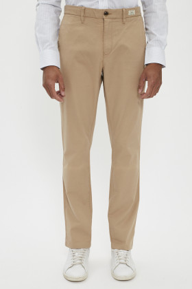 Pantalon chino beige