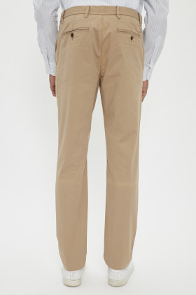 Pantalon chino beige