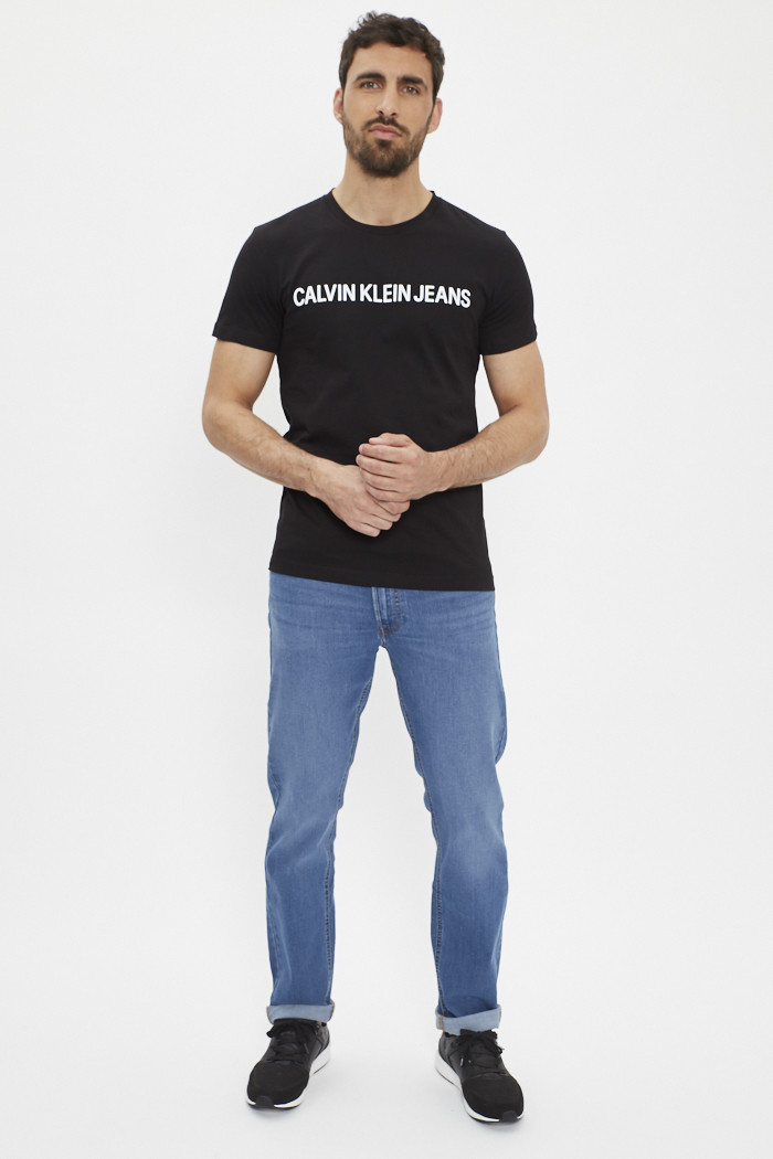 T-shirt blanc Calvin Klein jeans homme