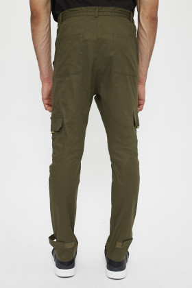 Pantalon multipoches cargo