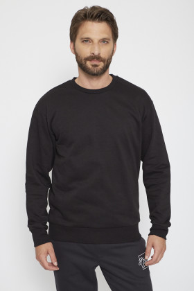 Sweat noir pour homme