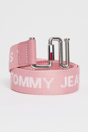 Ceinture rose en tissu