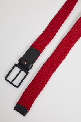 Ceinture rouge pour homme