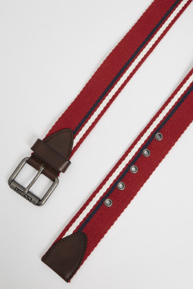 Ceinture rouge pour homme