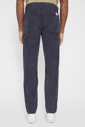 pantalon velours gris-bleu levi's