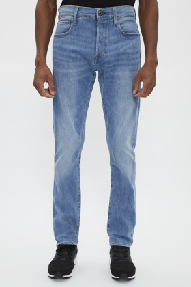 Jeans slim bleu délavé pour homme G-star