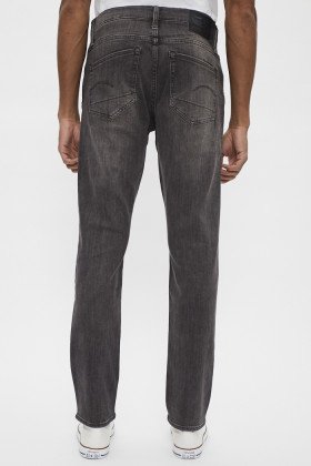 Jeans 3301 slim gris délavé