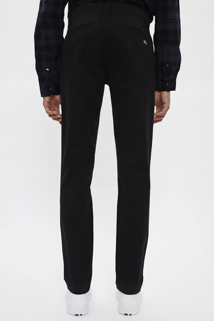 Chino slim homme noir