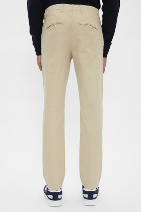 Pantalon chino beige