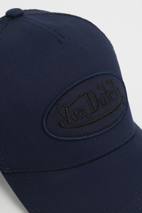 Casquette bleu-noir Von Dutch homme